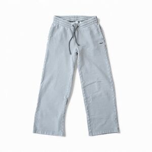 TNA Sweatfleece Cozy Fleece Boyfriend Fit Gray Sweatpants Joggers Pants